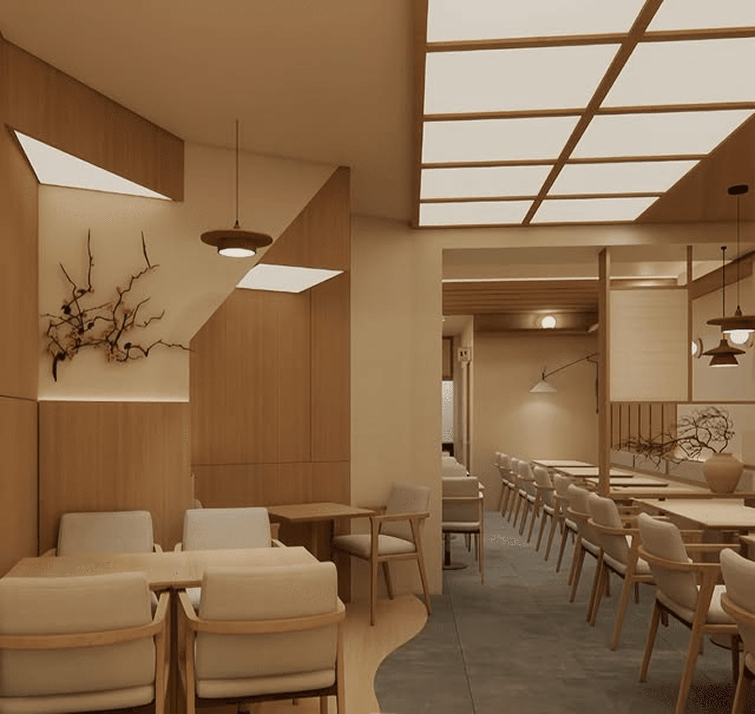 Intérieur du restaurant